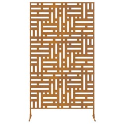 Paravent 180 cm en acier corten 