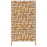 Paravent 180 cm en acier corten 