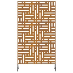 Paravent 180 cm en acier corten 