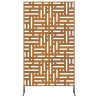 Paravent 180 cm en acier corten 