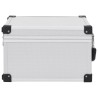 Étui de CD pour 40 CD Aluminium ABS Argenté 