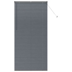 Store de Fenêtre Gris foncé 100 x 220 cm Aluminium 