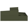 Pots & Jardinières Vert olive Métal 100 cm de long Jardinières 