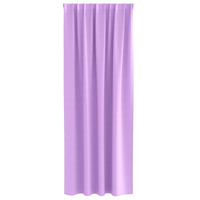 Rideaux avec des rideaux 2 pcs Violet 245 x 140 cm Polyester 