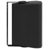 Haut-parleurs stéréo muraux 2 pcs noir intérieur extérieur 120W 