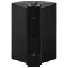 Haut-parleurs stéréo muraux 2 pcs noir intérieur extérieur 120W 