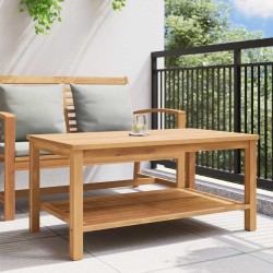 Table basse Marron 110 x 55 x 45 cm Bois de teck massif 
