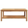 Table basse Marron 110 x 55 x 45 cm Bois de teck massif 