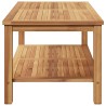 Table basse Marron 110 x 55 x 45 cm Bois de teck massif 