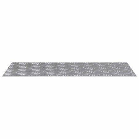 Plaques en Aluminium Antidérapantes à Motif Diamant - 4 pcs 90x40 cm 
