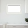 Fenêtre de sous-sol« RISOR » 90 x 50 cm oscillo-battante DIN gauche blanche 