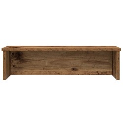 Étagères de cuisine empilables 2 pcs vieux bois 60x15x16 cm 
