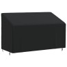 Housse de banc 3 places noir 165x70x65/94 cm oxford 420D 