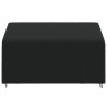 Housse de banc 3 places noir 165x70x65/94 cm oxford 420D 