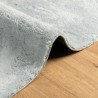 Tapis HUARTE à poils courts doux et lavable bleu 240x240 cm 