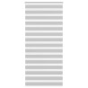 Store zèbre gris clair largeur du tissu 105,9 cm polyester 