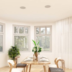 Haut-parleurs muraux et de plafond intégrés 2 pcs 120 W 