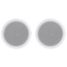 Haut-parleurs muraux et de plafond intégrés 2 pcs 120 W 