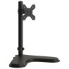 Support de moniteur noir acier VESA 75/100 mm 