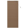 Store de Fenêtre avec des rideaux Marron 100 x 220 cm Bambou 