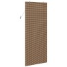 Store de Fenêtre avec des rideaux Marron 100 x 220 cm Bambou 