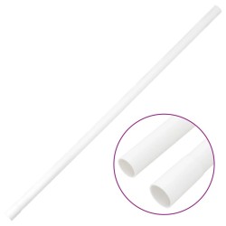 Goulottes de câble avec pinces Ø20 mm 30 m PVC 