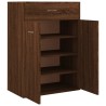 Armoire à chaussures Chêne marron 60x35x84 cm Bois d'ingénierie 