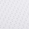 Paravent de balcon blanc 300x80 cm résine tressée 