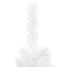 Sapin de Noël étroit Blanc 210 cm 
