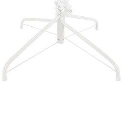 Sapin de Noël étroit Blanc 210 cm 