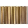 Tapis de salle de bain Bois d'acacia 80 x 50 cm 