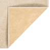 Tapis à poils courts 80x150 cm Beige 