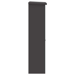 Boîte de dépôt de colis Noir 44.5 x 29 x 110.5 cm Acier 
