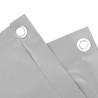 Écran d'intimité de balcon gris 800x90 cm PVC 