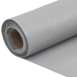 Écran d'intimité de balcon gris 800x90 cm PVC 
