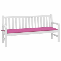 Coussin de Banc de Jardin Rose 180x50x4 cm Tissu Oxford 