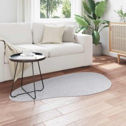 Tapis Gris 80 x 150 cm Polyester 