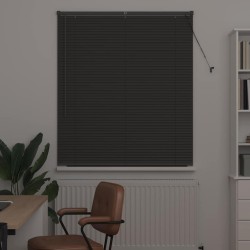 Store de Fenêtre Gris foncé 80 x 130 cm Aluminium 