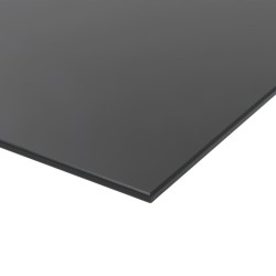 Tableau noir magnétique mural en verre 60 x 40 cm  