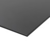 Tableau noir magnétique mural en verre 60 x 40 cm  