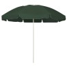 Parasol de plage vert 240 cm 