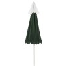 Parasol de plage vert 240 cm 