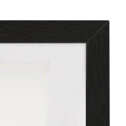 Cadres photo 3D 3 pcs Noir 23x23 cm pour photos 13x13 cm 