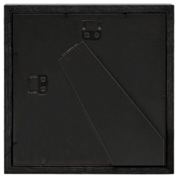Cadres photo 3D 3 pcs Noir 23x23 cm pour photos 13x13 cm 