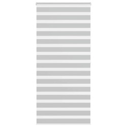 Store zèbre gris clair largeur du tissu 105,9 cm polyester 