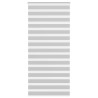 Store zèbre gris clair largeur du tissu 105,9 cm polyester 