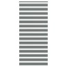 Store zèbre gris foncé largeur du tissu 105,9 cm polyester 