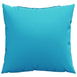 Coussins Scatter 4 pcs Turquoise 40x40 cm Tissu 