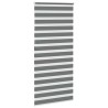 Store zèbre gris foncé largeur du tissu 100,9 cm polyester 
