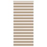 Store zèbre marron sable largeur du tissu 100,9cm polyester 